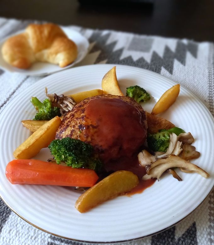 肉感のあるハンバーグ目指して！-レシピのメイン写真
