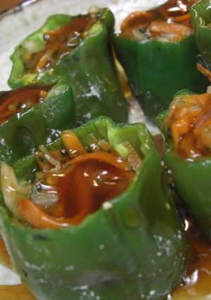 ピーマンの野菜詰め-レシピのメイン写真