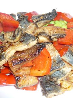 うなぎと枝豆の山椒炒め-レシピのメイン写真