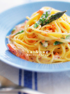 鮭粒マスタードのクリームパスタ-レシピのメイン写真