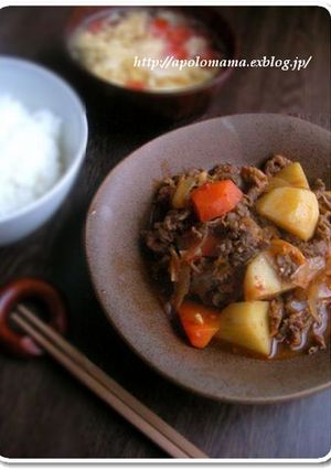 美味しいよっ♪我が家のほっこり肉じゃが-レシピのメイン写真