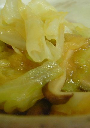 ☆キャベツとしいたけのタヌキ煮☆-レシピのメイン写真