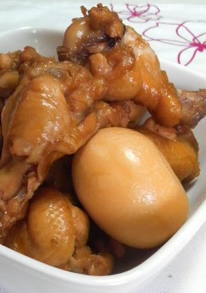 ✿手羽元の梅煮✿-レシピのメイン写真