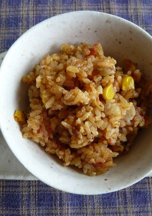トマト缶で♪簡単メキシカンライス♪-レシピのメイン写真