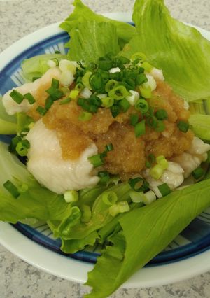 つるんとした食感~水晶鶏おろしポン酢かけ-レシピのメイン写真