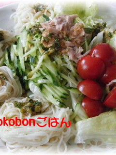 さっぱり☆サラダそうめん-レシピのメイン写真