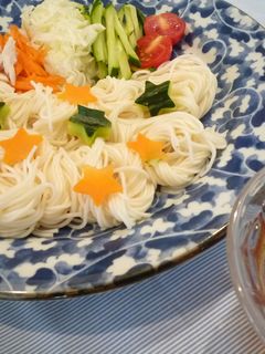 ☆七夕さっぱり中華風そうめん☆-レシピのメイン写真