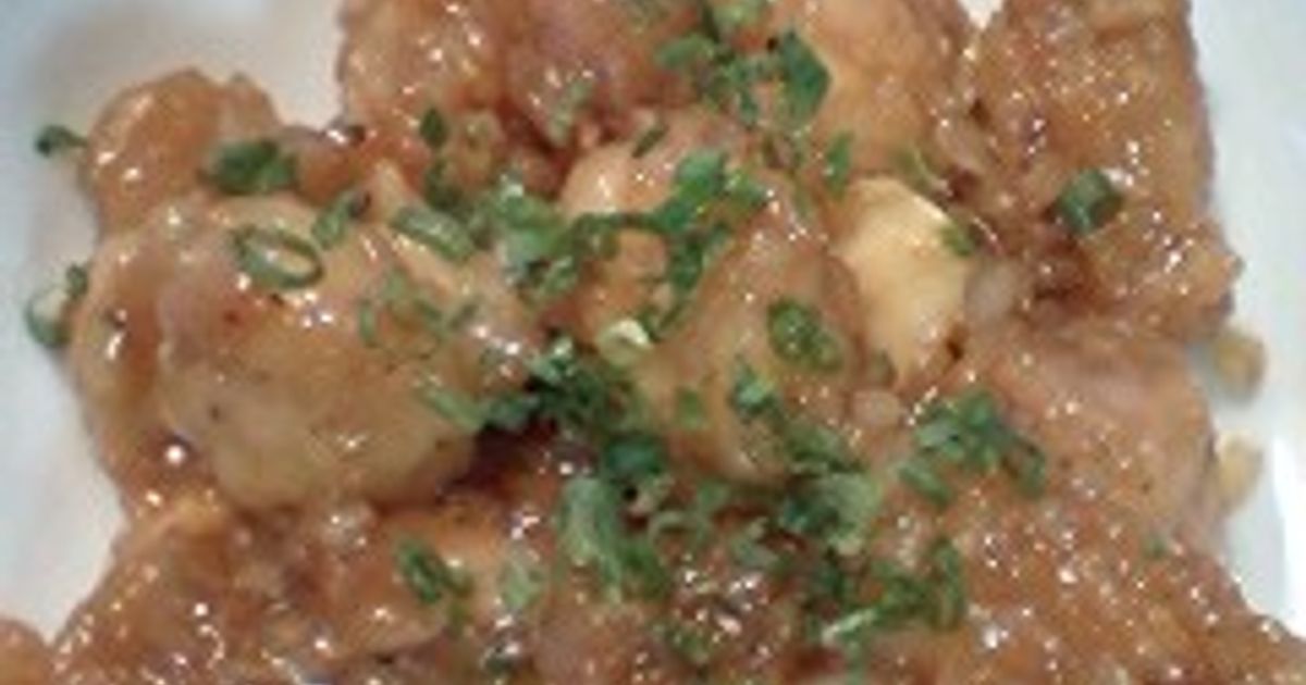 長ねぎと鶏肉の甘酢炒め。 by ラビー 【クックパッド】 簡単