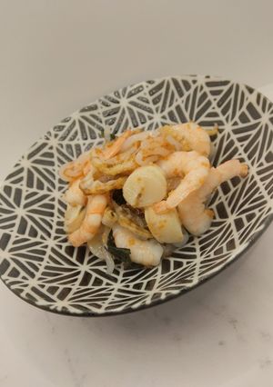 ホタテエビイカの海鮮漬け-レシピのメイン写真