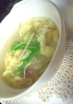 みょうがとかき玉のおすまし❤-レシピのメイン写真