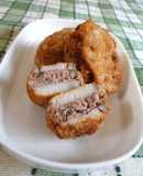 レンコンのイタリアンはさみ揚げ