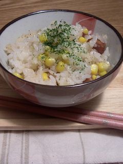 採れたてとうもろこしで最高コーンライス♪-レシピのメイン写真