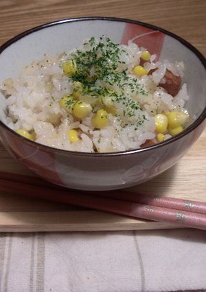 採れたてとうもろこしで最高コーンライス♪-レシピのメイン写真