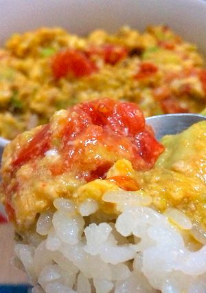 うまみたっぷり*アボカドトマト丼-レシピのメイン写真