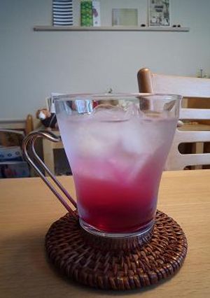簡単☆ノンアルコール☆赤じそサワー-レシピのメイン写真