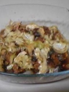 レンジでチン!キャベツとサバ缶煮-レシピのメイン写真