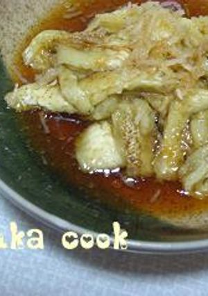 ✿焼きなすの酢醤油がけ✿-レシピのメイン写真