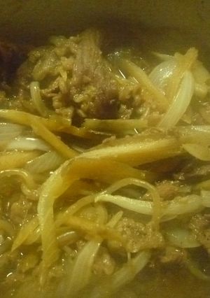 とろとろ！こくうま！！牛すじ牛丼-レシピのメイン写真