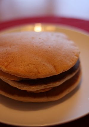 シュワシュワホットケーキ-レシピのメイン写真