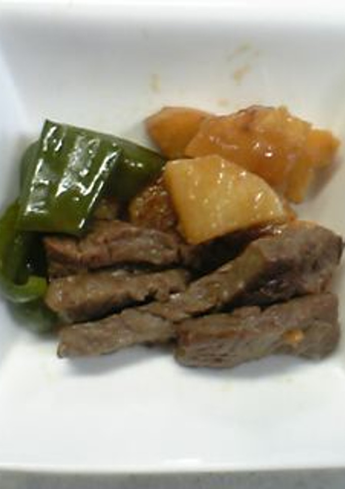 牛肉と長いもの塩こしょう炒め-レシピのメイン写真
