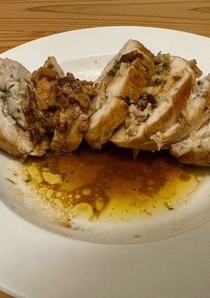 鶏むねポルケッタ-レシピのメイン写真