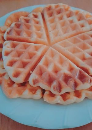 米粉のふわふわワッフル-レシピのメイン写真