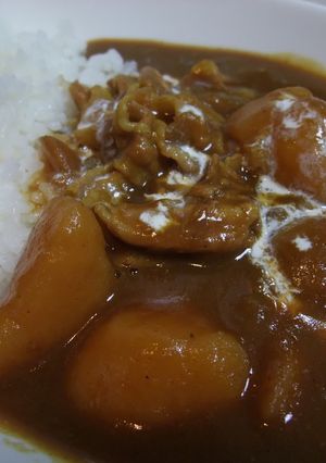 我が家の定番　簡単肉じゃがカレー-レシピのメイン写真