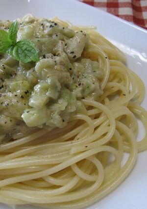 夏を満喫♫♬ナスだけ☆パスタ-レシピのメイン写真