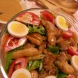 絶品☆照りマヨソースのチキンサラダ