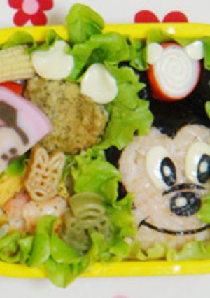 ミッキーのたらこおにぎり-レシピのメイン写真