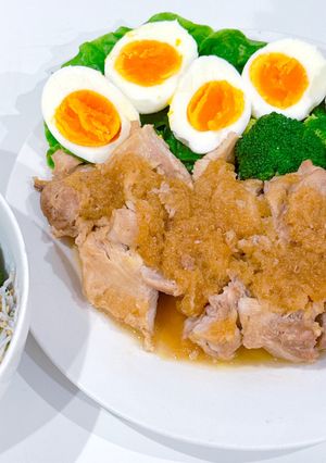 簡単◎鶏もも肉のさっぱり大根みぞれ煮♪-レシピのメイン写真
