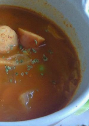 たっぷり野菜のスパイシースープ-レシピのメイン写真