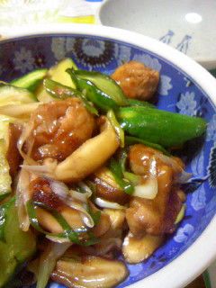 ✿きゅうりと鶏肉の炒め物-レシピのメイン写真