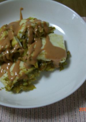 カレー味★キャベツとチーズのはんぺん焼き-レシピのメイン写真