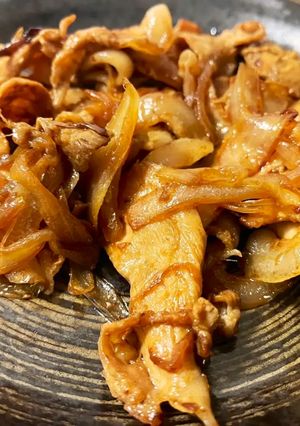 黄金✨豚肉の生姜焼き-レシピのメイン写真