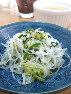 かんたん♪きゅうりと春雨の酢の物-レシピのメイン写真