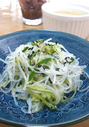 かんたん♪きゅうりと春雨の酢の物-レシピのメイン写真