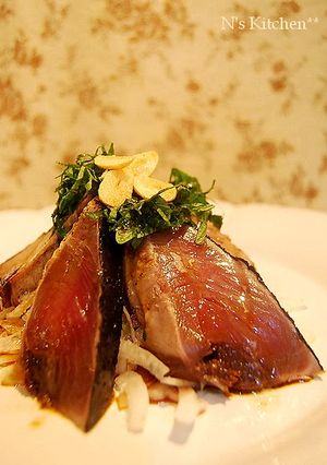 鰹のオシャレたたき-レシピのメイン写真
