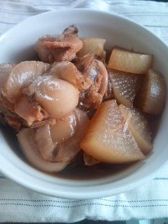 ホタテと大根の煮物-レシピのメイン写真