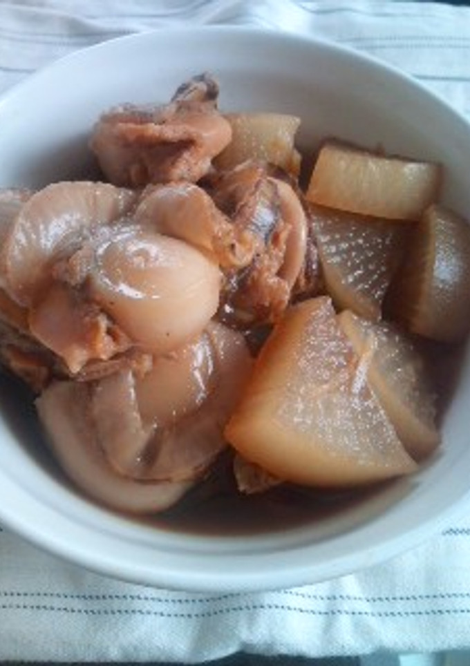 ホタテと大根の煮物-レシピのメイン写真