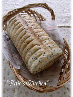 HB使用✿トヨ型で作る✿ごま食パン✿-レシピのメイン写真