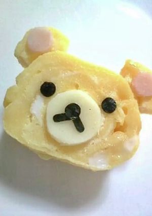 お弁当に♪卵焼きでリラックマ☆キャラ弁-レシピのメイン写真