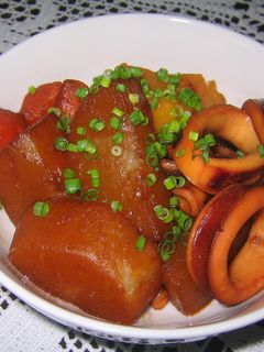 イカと大根の煮物-レシピのメイン写真