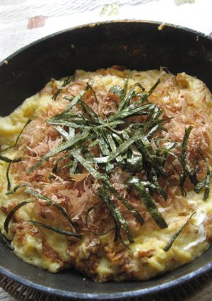 私の大好物♥とろろ長いものふんわり焼き-レシピのメイン写真