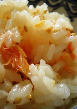 余った焼き鮭→　さっぱり混ぜご飯♪-レシピのメイン写真