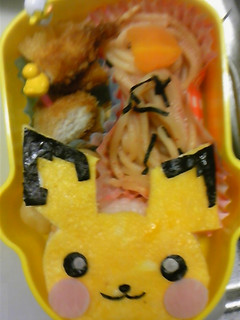 薄焼きたまごで簡単☆ピチューのキャラ弁-レシピのメイン写真