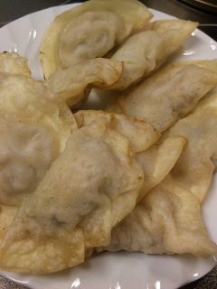 夏バテ解消♥超簡単めんつゆシソ揚げ餃子-レシピのメイン写真