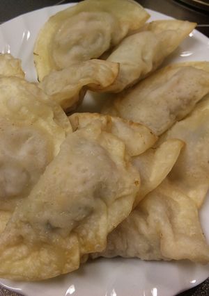 夏バテ解消♥超簡単めんつゆシソ揚げ餃子-レシピのメイン写真