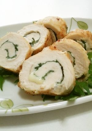 ササミと大葉のマヨチーズロール-レシピのメイン写真