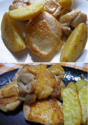 じゃが芋と鶏もも★ハーブソルト焼き-レシピのメイン写真